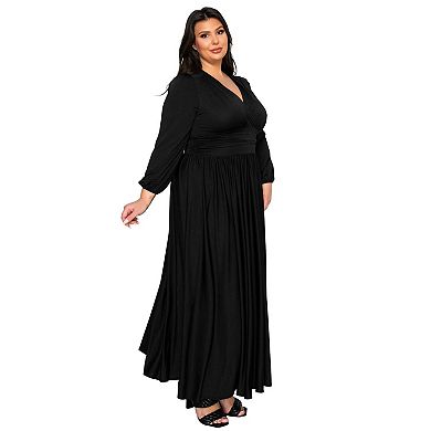 Plus Size Solene Empire Waist Dress