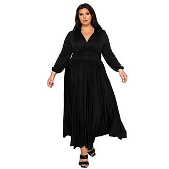 Plus Size Solene Empire Waist Dress