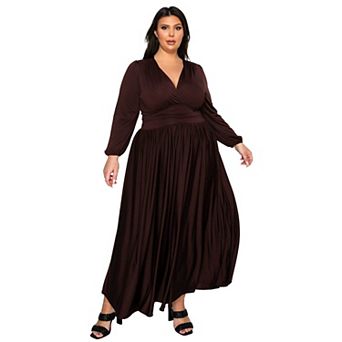 Plus Size Solene Empire Waist Dress