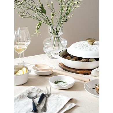 4.8" Ceramic Spoon Rest Kitchen Utensils Rest 4pc