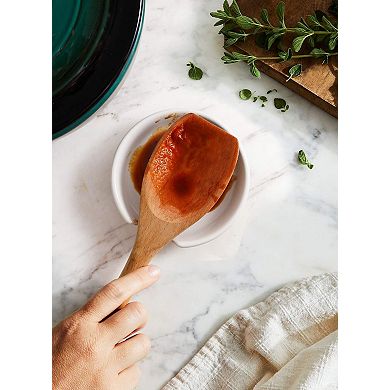 4.8" Ceramic Spoon Rest Kitchen Utensils Rest 4pc