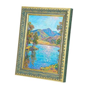 Rectangle Resin Vintage Picture Frame for Tabletop Display 1 pc
