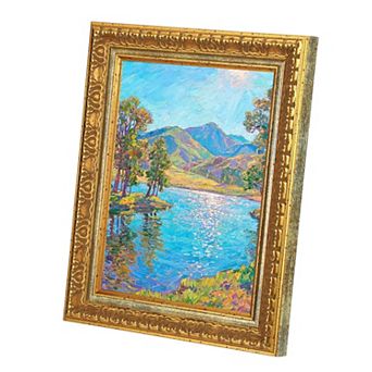 Rectangle Resin Vintage Picture Frame for Tabletop Display 1 pc
