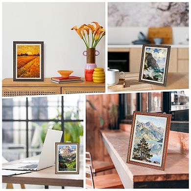 12.3 x 10.2 Inch Vintage Framed for Display 8 x 10 Inch Photo, Red