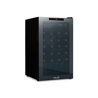 Newair Shadow Series Wine Cooler Refrigerator 51 Bottle, Freestanding with Compressor Cooling