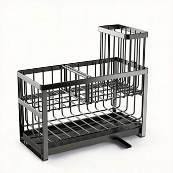 Kitchen Sponge Holder 2 tier Sink Organizer