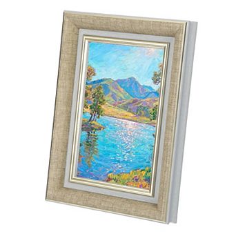 Rectangle Vintage Picture Frame Tabletop Display for Home Decor 1 pc