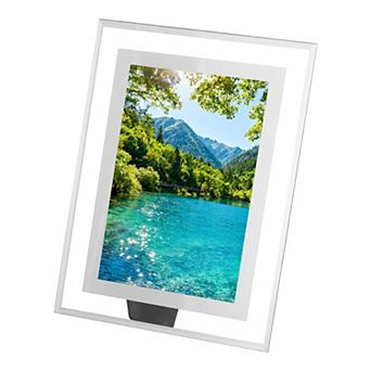 13.6 x 10inch Glass Photo Frame, Vertical or Horizontal Picture Frame 1 pc
