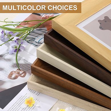 7.8x9.8 Inch Resin Rectangle Photo Frame, Tabletop Display for Decor 1Pc