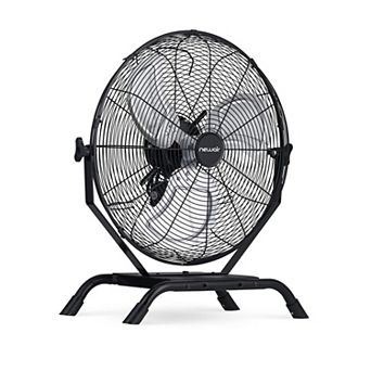 Newair 18" Outdoor Rated 2-in-1 High Velocity Floor or Wall Mounted Fan with 3 Fan Speeds