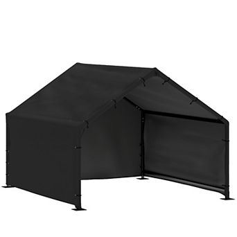 Dog Shade Shelter Outdoor, Dog House Outside with Canopy
