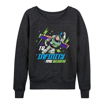 Women's Disney / Pixar's Toy Story To Infinity And Beyond French Terry Long Sleeve Tee