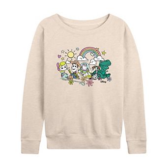 Women's Disney / Pixar's Toy Story Group French Terry Long Sleeve Tee