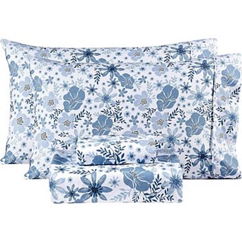 Queen Size Sheets Set - 4 pc Soft Breathable Microfiber Bed Sheet Set - Deep Pocket Non-Slip