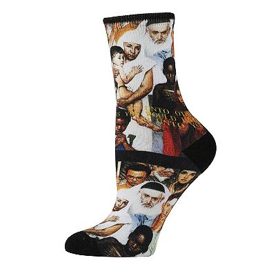 Golden Rule - Womens Crew Socks