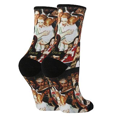 Golden Rule - Womens Crew Socks
