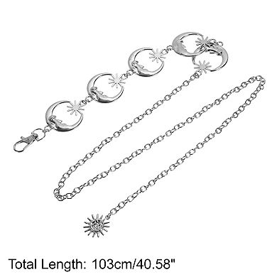 Moon Pendant Adjustable Waist Belt 1 Pc