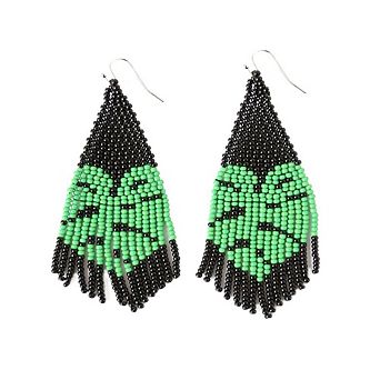 Monstera Earrings