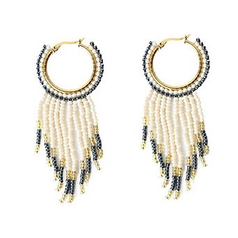 Marquee Fringe Embera Earrings