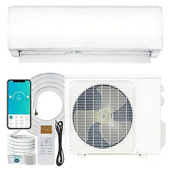 IDEALHOUSE 11500 BTU WiFi Heating and Cooling Split Air Conditioner