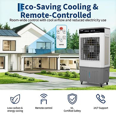 IDEALHOUSE Portable Evaporative Air Cooler