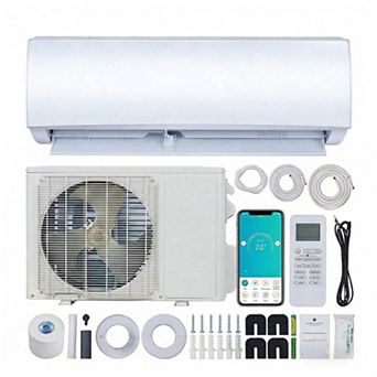 IDEALHOUSE 12000 BTU WiFi Mini Split AC