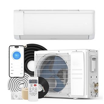 IDEALHOUSE 9000 BTU High-Efficiency ABS Split Air Conditioner with WiFi