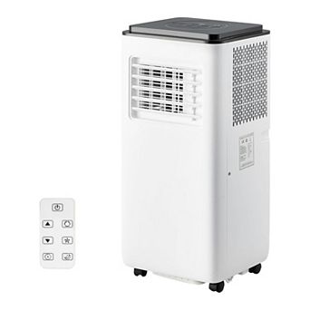IDEALHOUSE 8000BTU Portable ABS Black Top Quiet Air Conditioner