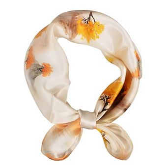 Women's Silk Handkerchiefs, Lightweight Digitally Printed Handkerchiefs