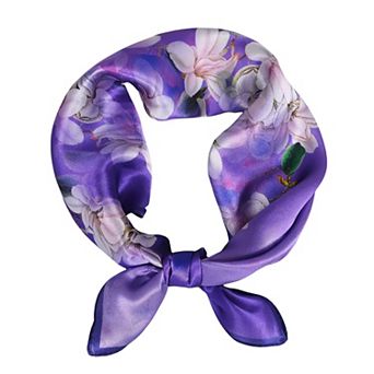 Women's Silk Handkerchiefs, Lightweight Digitally Printed Handkerchiefs