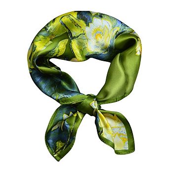 Women's Silk Handkerchiefs, Lightweight Digitally Printed Handkerchiefs