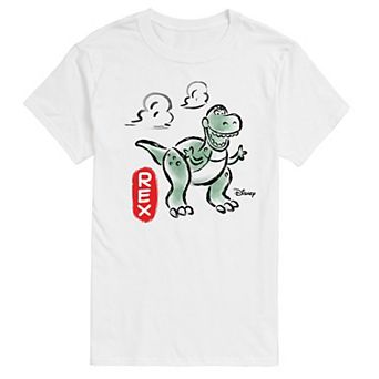 Big & Tall Disney / Pixar's Toy Story Rex Sketch Graphic Tee