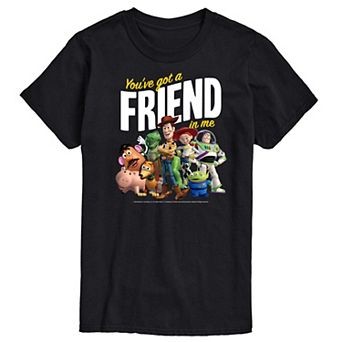 Men's Disney / Pixar's Toy Story You've Got A Friend In Me Graphic Tee