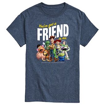 Men's Disney / Pixar's Toy Story You've Got A Friend In Me Graphic Tee