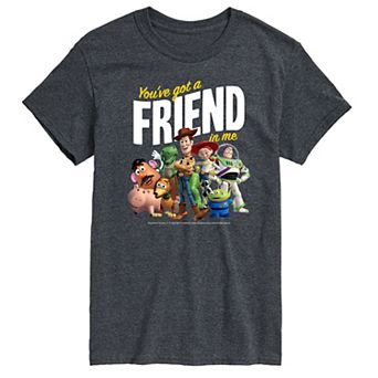 Men's Disney / Pixar's Toy Story You've Got A Friend In Me Graphic Tee