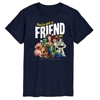 Men's Disney / Pixar's Toy Story You've Got A Friend In Me Graphic Tee