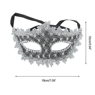 Pointed Head Dragon-Design Half Face Party Mask 1 Pc