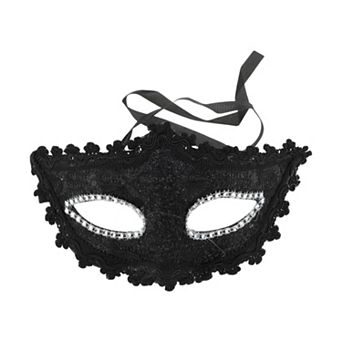 Pointed Head Dragon-Design Half Face Party Mask 1 pc