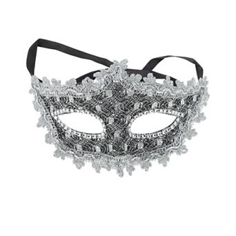 Pointed Head Dragon-Design Half Face Party Mask 1 pc