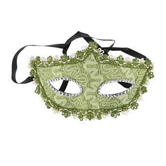 Pointed Head Dragon-Design Half Face Party Mask 1 pc