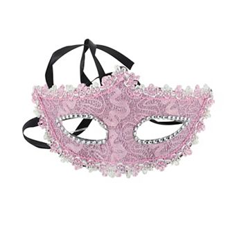 Pointed Head Dragon-Design Half Face Party Mask 1 pc