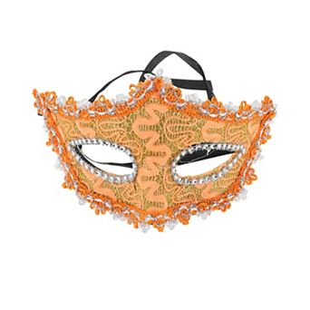Pointed Head Dragon-Design Half Face Party Mask 1 pc