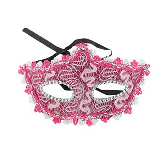 Pointed Head Dragon-Design Half Face Party Mask 1 pc
