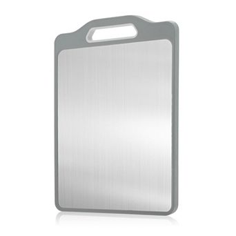 Double-Sided Stainless Steel Cutting Board Hygienic Kitchen Board