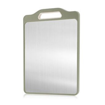 Double-Sided Stainless Steel Cutting Board Hygienic Kitchen Board