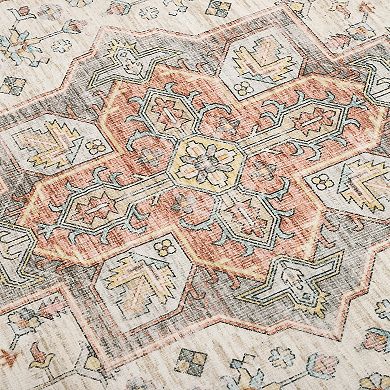 Chenille B Washed Foldable Printed Carpet Persian Vertical And Horizontal