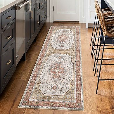 Chenille B Washed Foldable Printed Carpet Persian Vertical And Horizontal