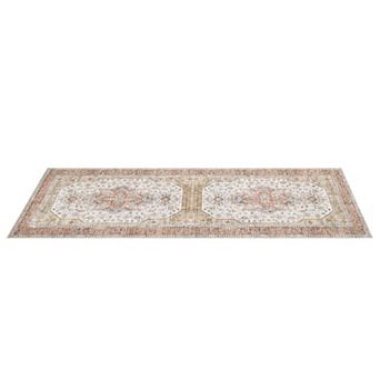 Chenille B Washed Foldable Printed Carpet Persian Vertical And Horizontal