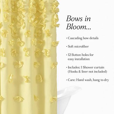 Light Filtering Polyester Shower Curtain