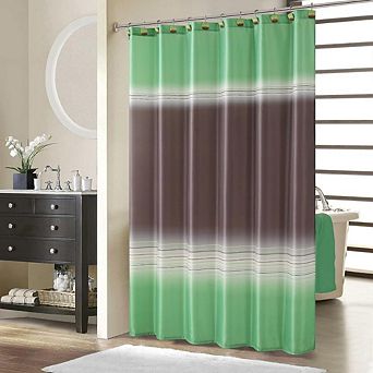 Mystique Light-Filtering Fabric Shower Curtain
